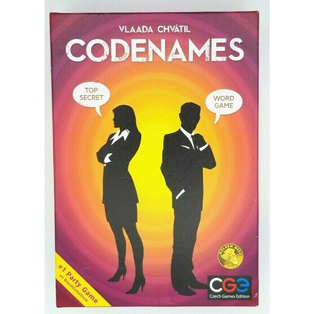 CODENAMES Card Game 2-8+ Players COMPLETE. Czech Games Edition